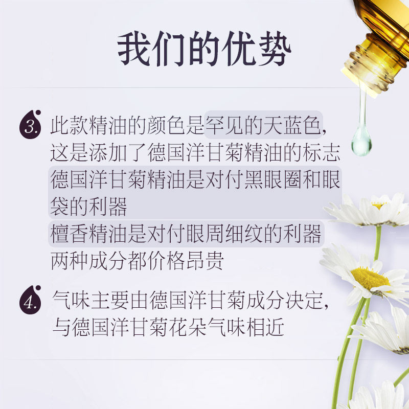 眼部抗皱眼角纹提拉紧致眼袋精油 爱诺玛亚单方精油