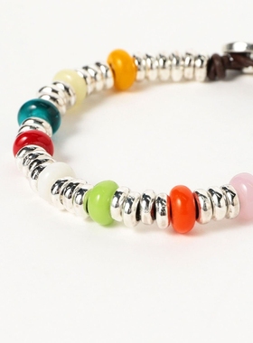 OtroAccesorio可爱彩色珠子手链