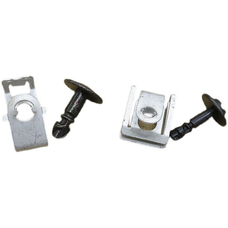 适配奥迪A4L A6L A5Q5Q7A8发动机底盘下护板固定卡子螺丝铆钉卡扣 - 图0