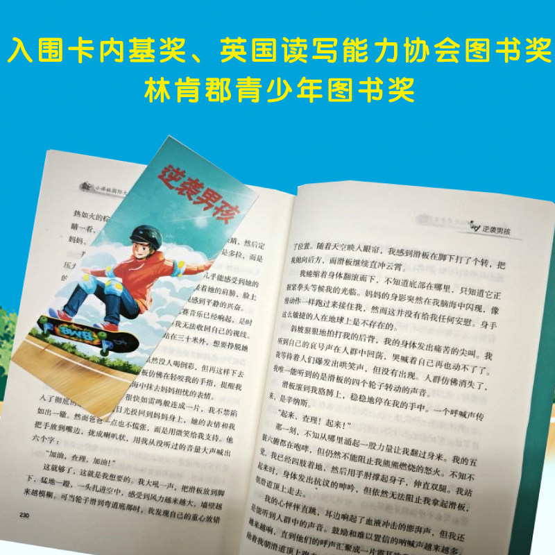 逆袭男孩 小译林国际大奖童书 英国国家图书奖得主代表作儿童文学亲子阅读重拾自信励志故事 精美彩图 优质翻译 译林出版社正版,淘宝优惠券,粉丝福利购,淘宝优惠卷