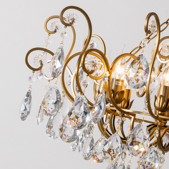 American style personalized and luxurious living room crystal chandelier