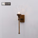 American high-end all-copper retro personalized living room wall lamp