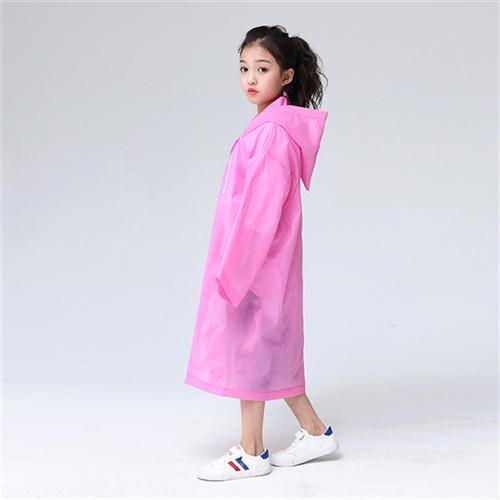 Children Adult Raincoat Thickened Waterproof EVA Rain Coat - 图0