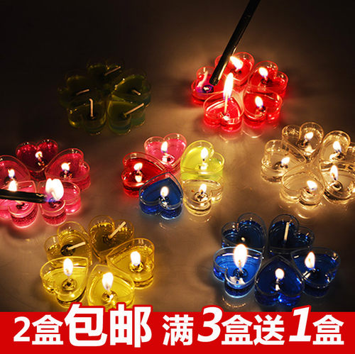 爱心形蜡烛浪漫生日创意求爱表白求婚制造惊喜布置道具烛光晚餐 - 图2