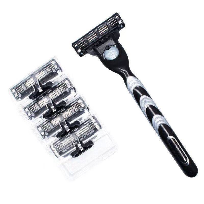 利吉剃 剃须刀三层手动刮胡刀3层胡子刀片不锈钢刀头男女通用剃毛,淘宝优惠券,粉丝福利购,淘宝优惠卷