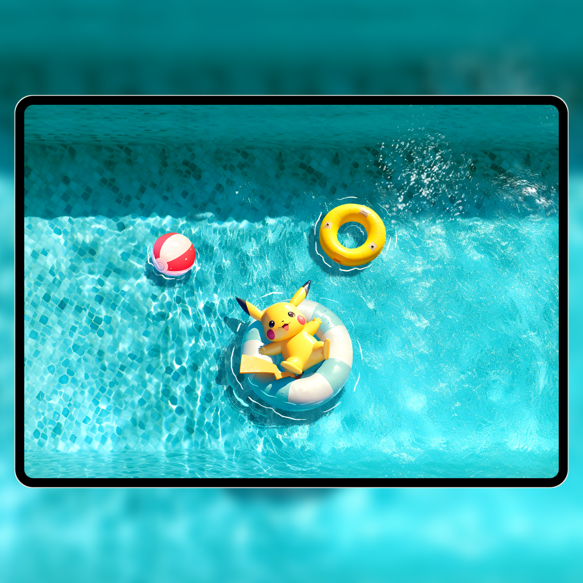 240张4K超清电脑平板ipad手机iphone壁纸【动漫泳池】系列合集 - 图1