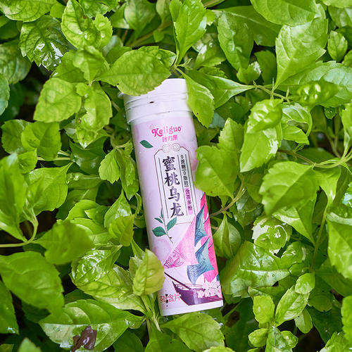 棵力果蜜桃乌龙清爽口香草本植物萃取非润喉糖果零食批发 - 图3