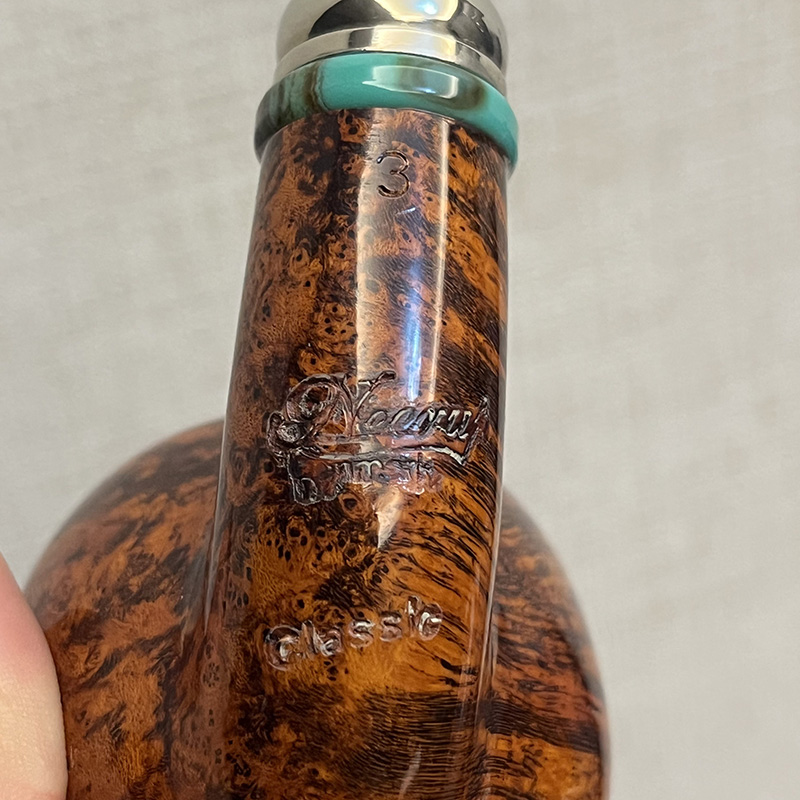 丹麦进口Peder Jeppesen吉普森PJ手工石楠木烟斗光面Classic3入门 - 图3