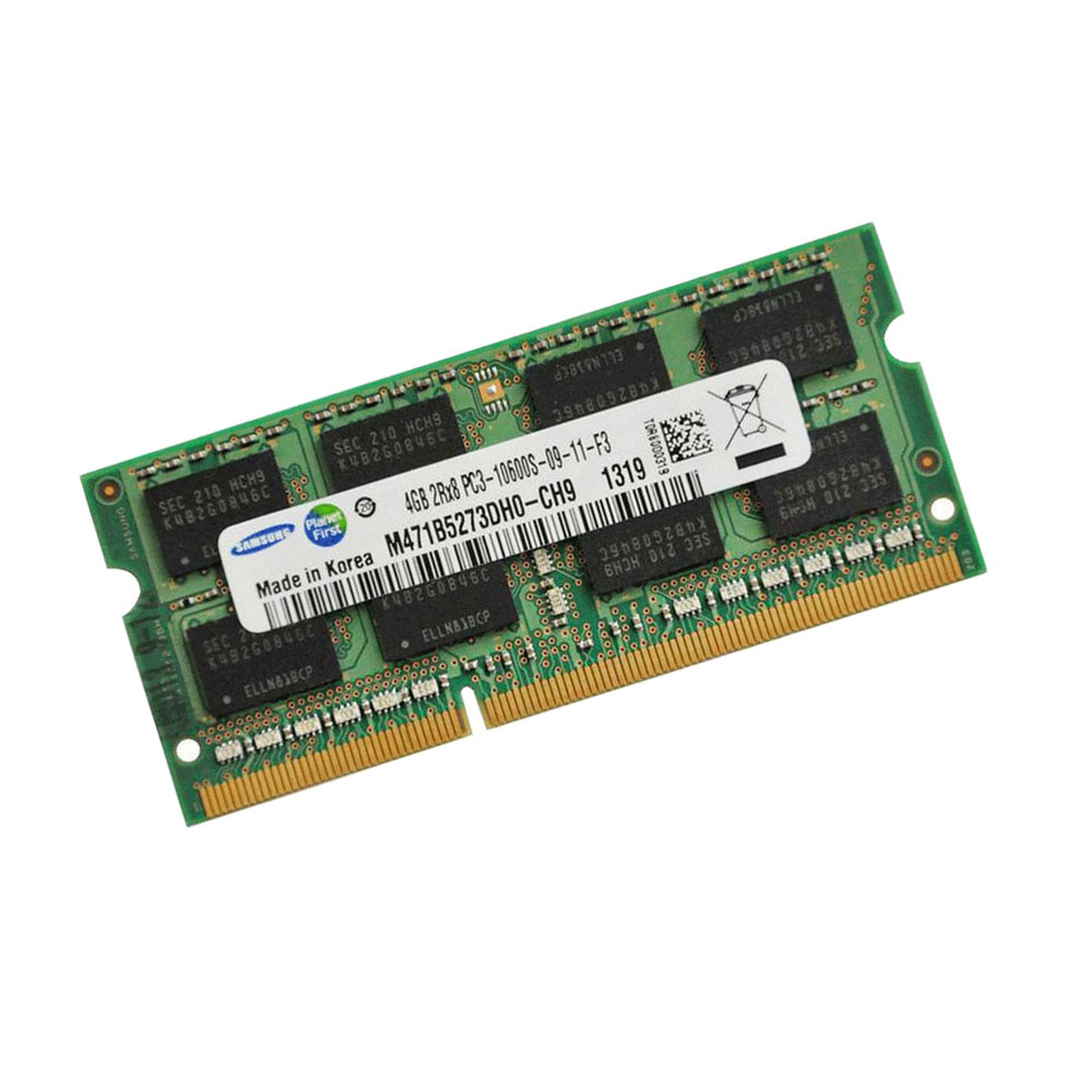 正品三星DDR3 1333 4G 笔记本内存条 2RX8 PC3-10600S M471B5273D - 图0