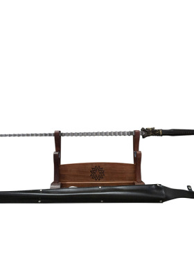 龙泉周匠手工一体亢龙锏马槊影视