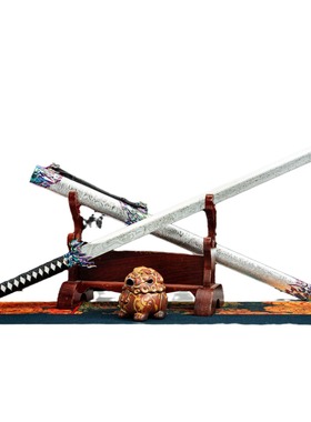 龙泉市刀剑高锰钢手工锻打一体唐