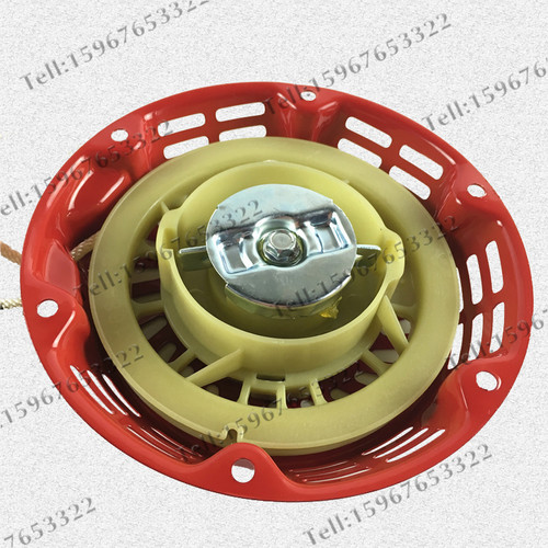 汽油机水泵拉盘168F177F188F配件发电机2KW3KW5KW8KW手拉启动器 - 图1