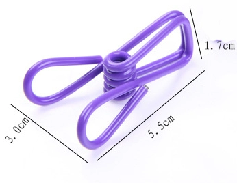 100 цветных много -сапогодовых зажимов, зажим для покрытия, зажим, покрытие, пальто, мощный прохладный зажим для ветропроницаемости одежды.