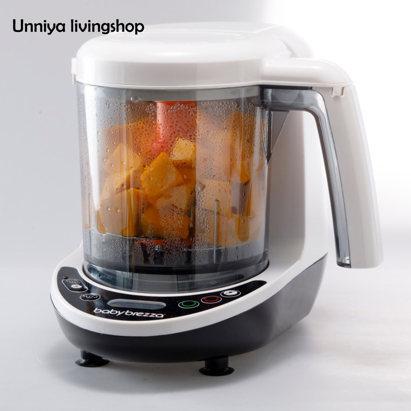 韩国直邮babybrezza宝宝辅食机蒸煮搅拌一体机破壁机迷糊辅食机,淘宝优惠券,粉丝福利购,淘宝优惠卷