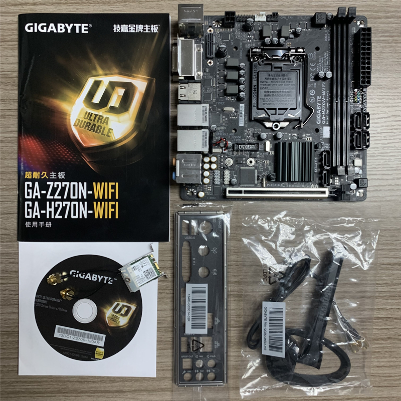 Gigabyte/技嘉H270N-WIFI17*17mini itx电脑主板CPU双网口无线NAS - 图2