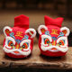 祥云龙虎头鞋婴幼儿手工民俗特色传统布老虎鞋袜男女宝宝拍照摄影