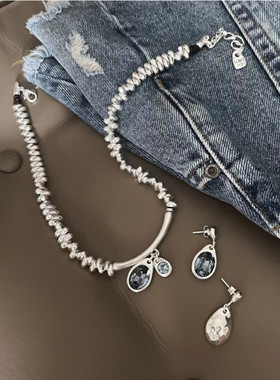 unode50水晶项链欧美小众礼物