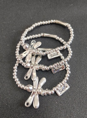 UNOde50健康幸运爱情蜻蜓手链