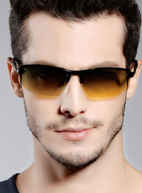 迪亚龙偏光运动风半框司机镜