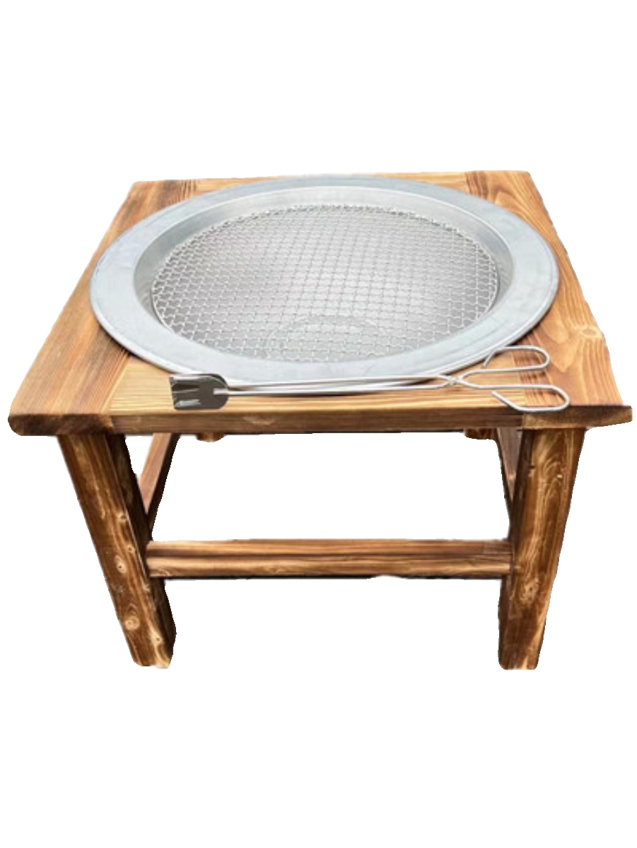 加厚围炉煮茶桌农村烤火盆老式烧烤桌,淘宝优惠券,粉丝福利购,淘宝优惠卷