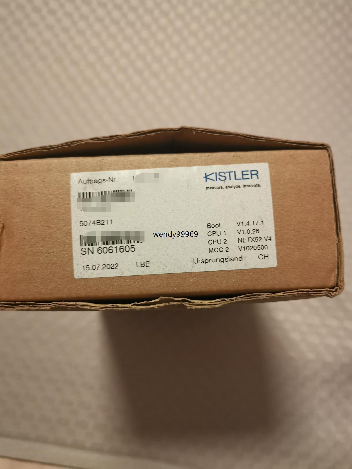 （议价）KISTLER奇石乐压力传感器控制器5074B211 606 - 图1