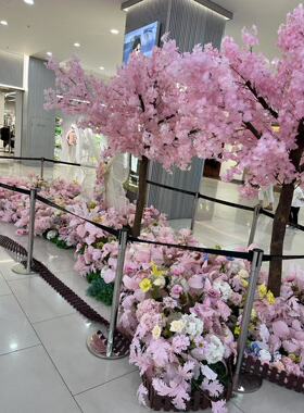 仿真樱花树桃花树许愿树装饰树商场店铺橱窗造景