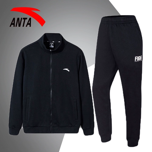 Спортивный костюм, куртка, мужская зимняя толстовка, штаны, для бега