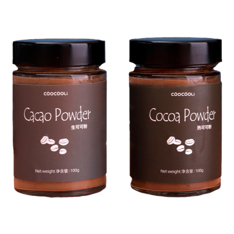 草草里生可可熟可可粉cacao/cocoa powder未碱化生酮冲饮代餐麦片 - 图3