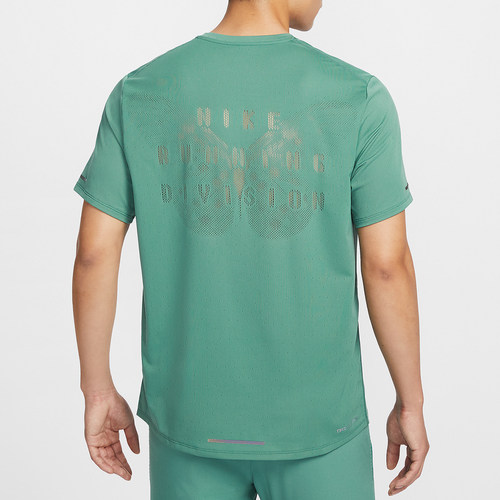 Nike/耐克正品夏季新款男士简约透气跑步运动T恤FQ3092-361 - 图0