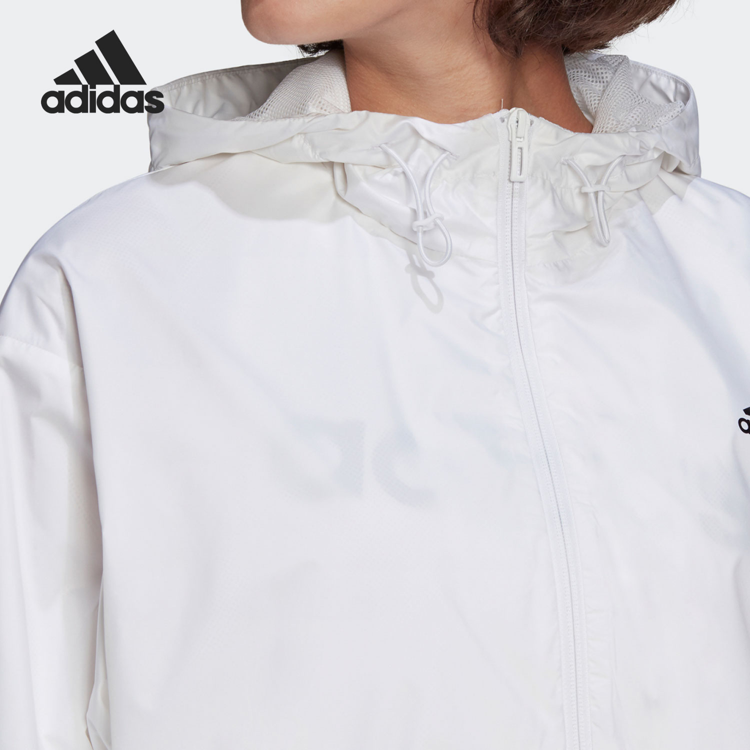 Adidas/阿迪达斯正品春季女子宽松舒适运动夹克外套GL0647