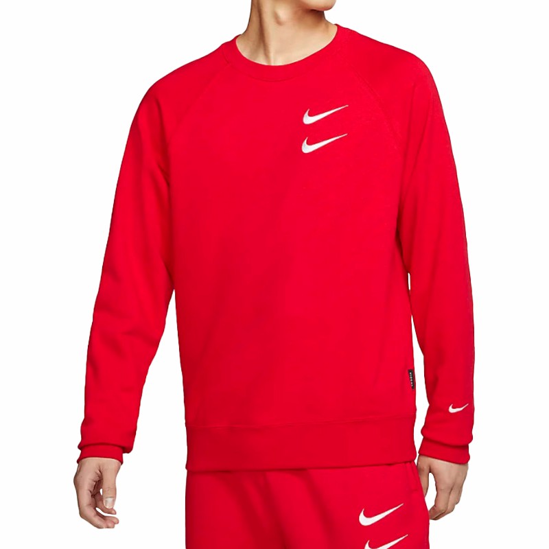 Nike/耐克正品冬季双钩加绒保暖运动休闲圆领卫衣套头衫 DD5079-图3