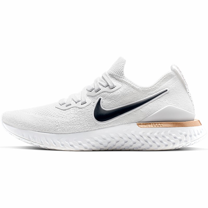 Nike/耐克正品 NIKE EPIC REACT FLYKNIT 2男女跑步鞋CI9101-100-图3