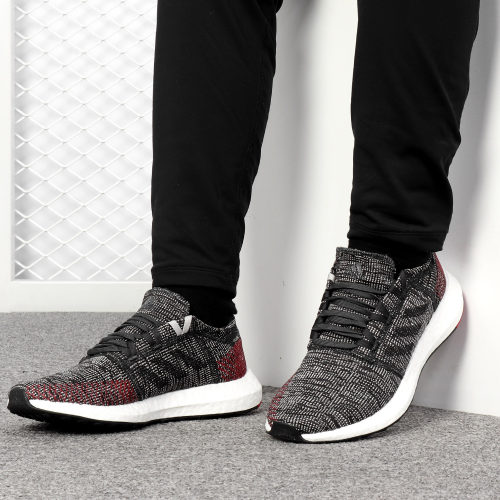 Adidas/阿迪达斯正品款Pure boost 休闲运动男女跑步鞋CP9326 - 图1