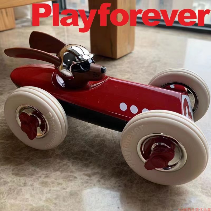 【官方授权】英国Playforever玩具车模型赛跑小汽车非遥控车摆件 - 图1