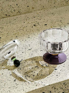 【官方授权】丹麦Reflections Decadent Jar碗切割水晶玻璃碗家居