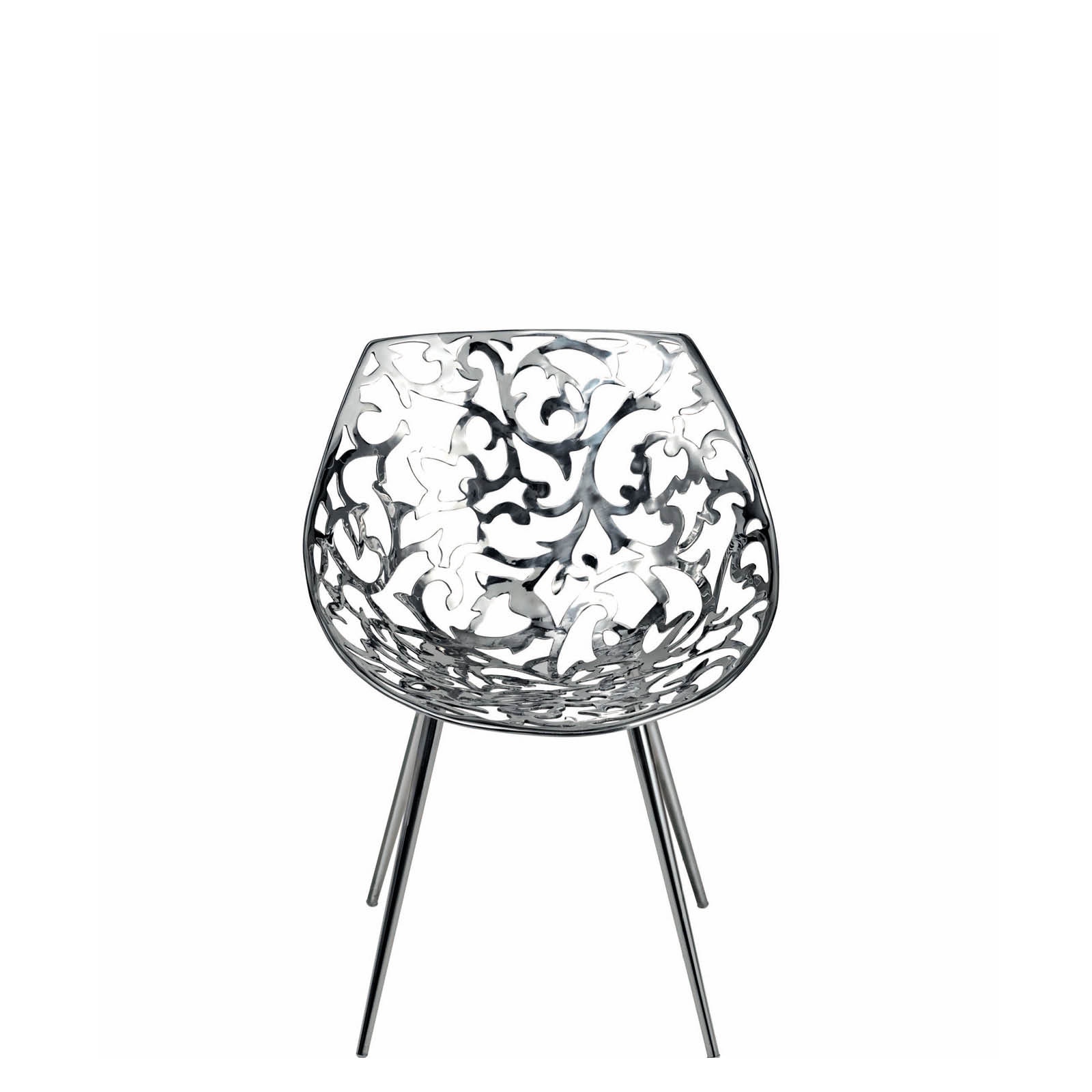 【官方授权】意大利Driade椅子MISS LACY限量款金属餐椅休闲椅潮-图3