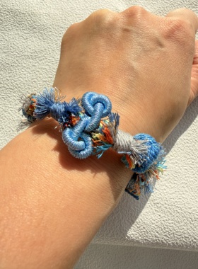 藏式手工编织手绳多色棉线混编精美文昌结搭配节日礼物闺蜜礼物