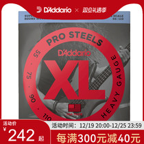 DAddario da Dario XL ProSteels round wound series bass strings EPS230