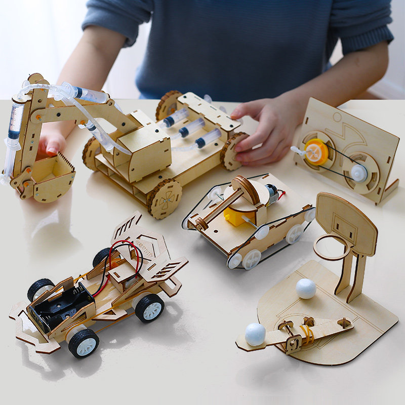 儿童科学小实验套装器材小学生玩具趣味科技手工制作发明diy材料