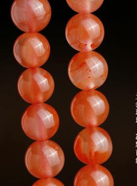 多圈佩戴南红玛瑙手串小众轻奢