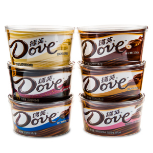 德芙黑巧克力252g