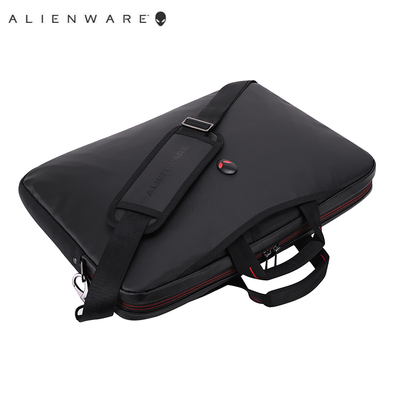 加厚保护层戴尔Dell外星人M15 M17.3英寸alienware笔记本手提公文内胆电脑包15.6寸17寸红眼单肩斜跨背一体包 - 图3