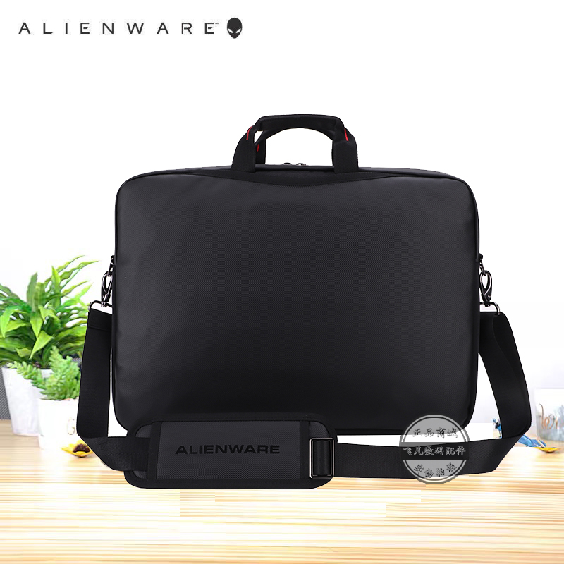 加厚保护层戴尔Dell外星人M15 M17.3英寸alienware笔记本手提公文内胆电脑包15.6寸17寸红眼单肩斜跨背一体包 - 图2