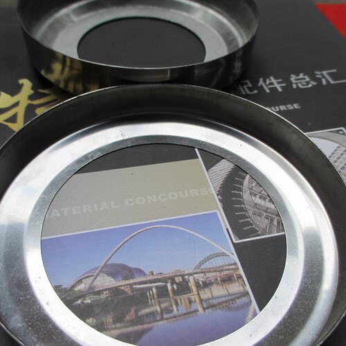 优质不锈钢管装饰盖遮丑圆管装饰盖不锈钢楼梯立柱扶手栏杆装饰盖 - 图2