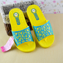 New flow hooliganism couple slippers summer drag non-slip and wear comfort 100 hitch indoor bathroom female