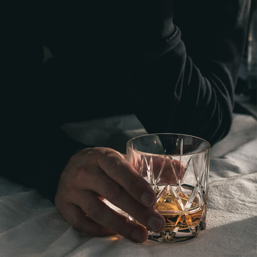 KOSTA BODA Orrefors瑞典进口水晶玻璃酒杯PEAK威士忌杯套装4支装 - 图0