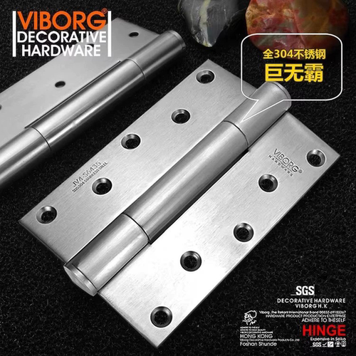 VIBORG域堡 6寸304不锈钢别墅实木门合页静音轴承合页铰链单片价 - 图3