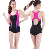 Conservative Yingfa Women's Flat Swimsuit with Chest Pad