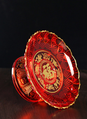 供佛用品佛堂供果盘塑料