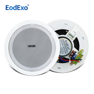 EodExo KS-803吸顶喇叭定压天花壁挂音响套餐背景音乐吊顶音箱